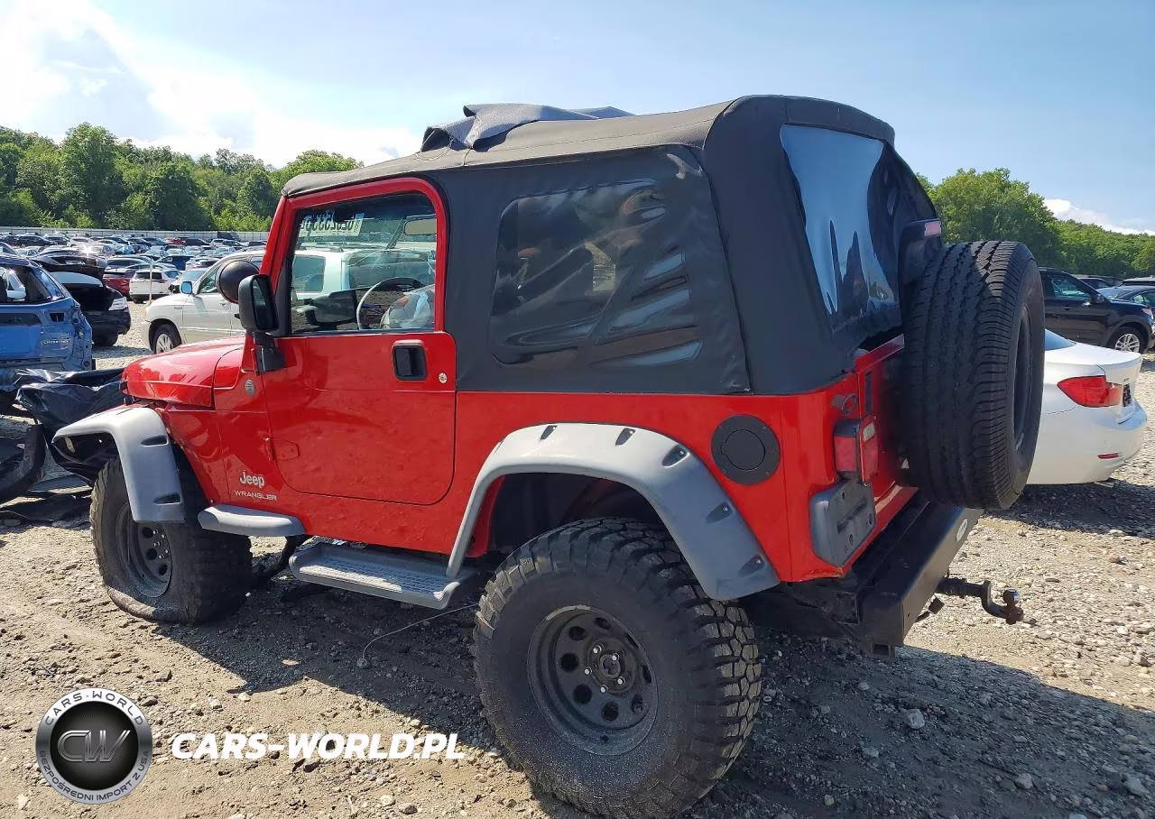 2004 Jeep Wrangler X VIN:1J4FA39S34P746463 - 2