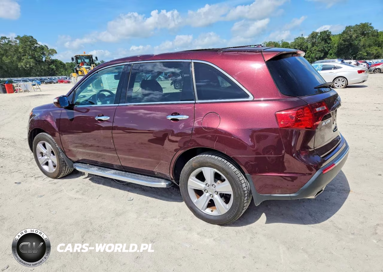 2011 Acura Mdx VIN:2HNYD2H26BH509804 - 2