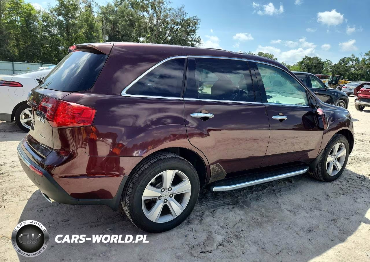 2011 Acura Mdx VIN:2HNYD2H26BH509804 - 3