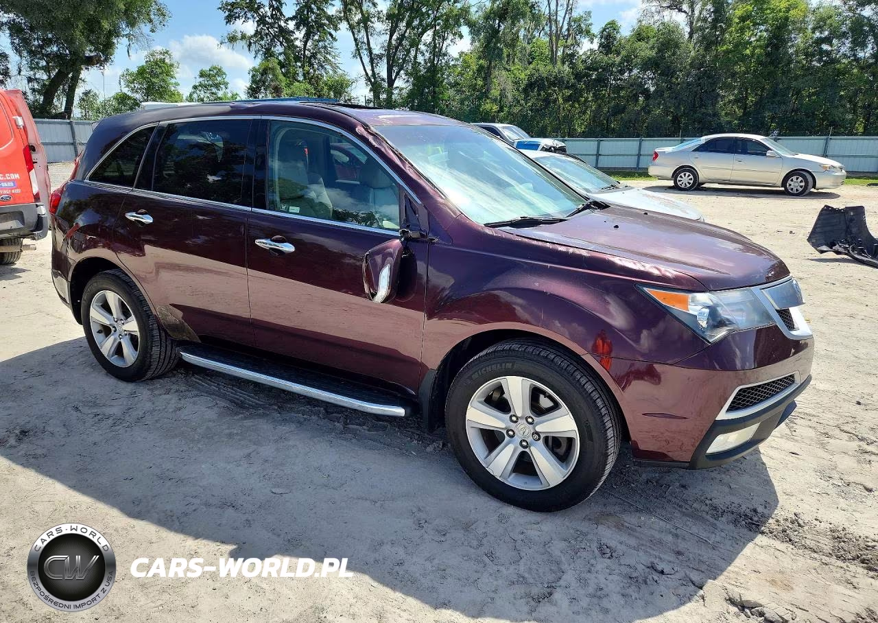 2011 Acura Mdx VIN:2HNYD2H26BH509804 - 4