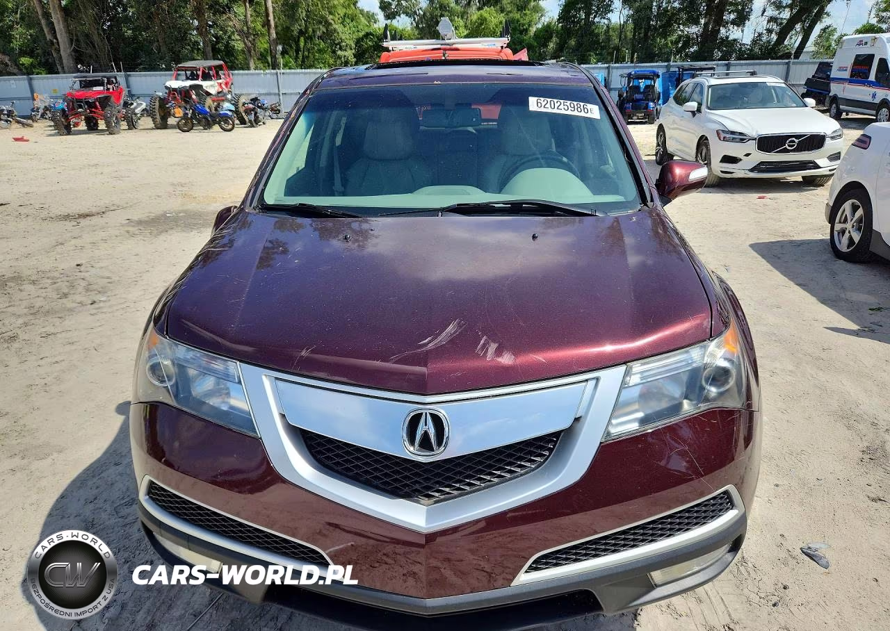 2011 Acura Mdx VIN:2HNYD2H26BH509804 - 5