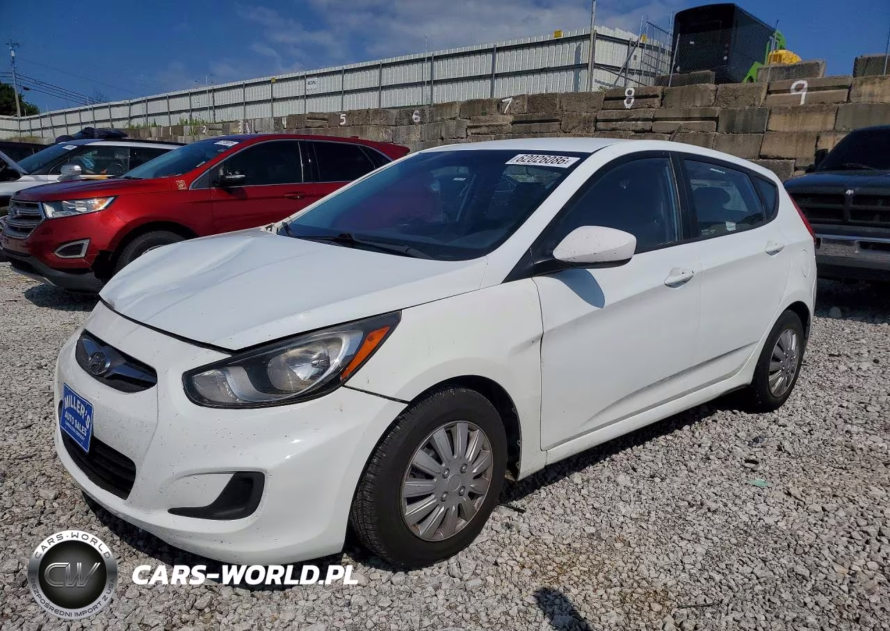 2014 Hyundai Accent Gs VIN:KMHCT5AE7EU183419 - 1
