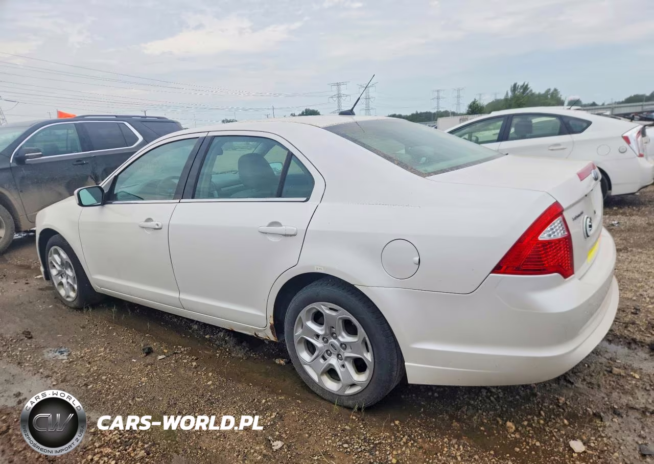 2010 Ford Fusion Se VIN:3FAHP0HA7AR177406 - 2