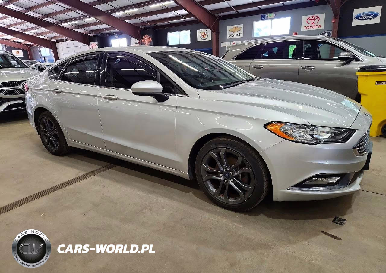 2018 Ford Fusion Se VIN:3FA6P0HD3JR165805 - 4