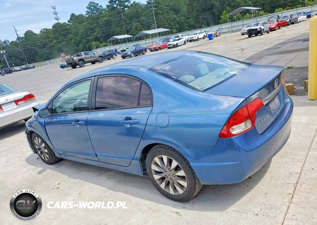 2009 Honda Civic Ex VIN:2HGFA16889H524193 - 2