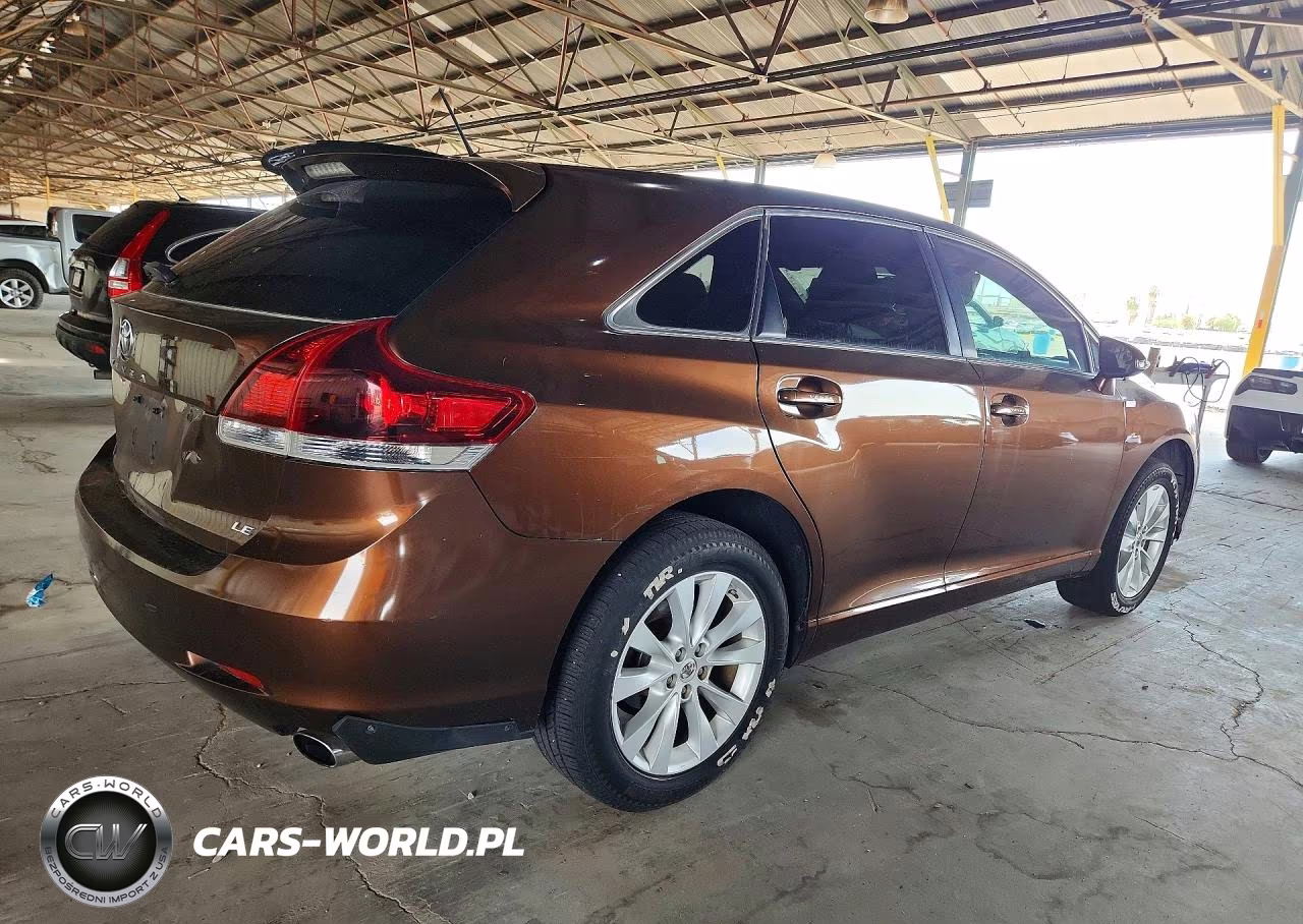 2013 Toyota Venza Le VIN:4T3ZA3BB5DU079574 - 3