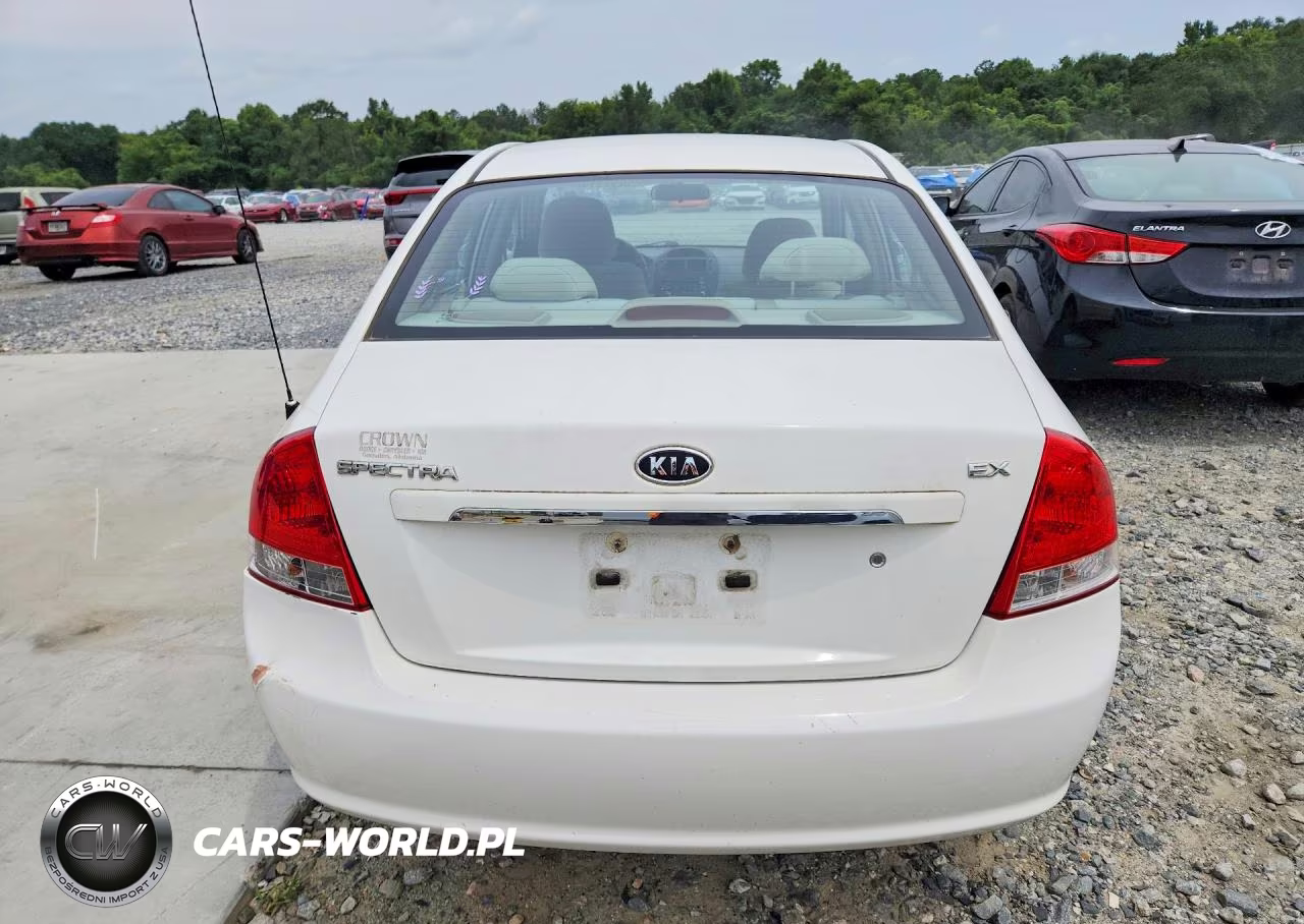 2007 Kia Spectra Lx VIN:KNAFE122375395463 - 6