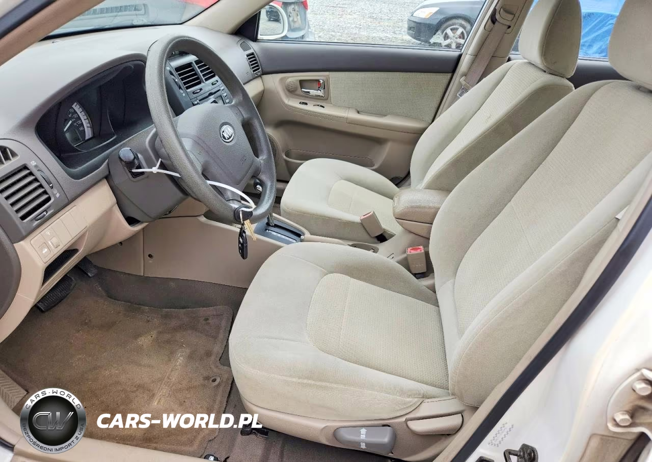 2007 Kia Spectra Lx VIN:KNAFE122375395463 - 7
