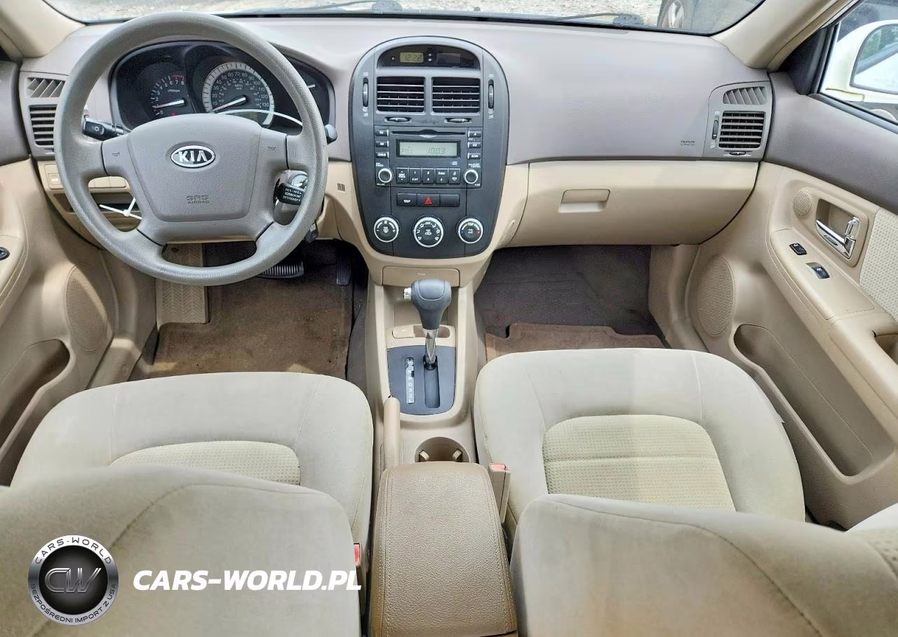 2007 Kia Spectra Lx VIN:KNAFE122375395463 - 8
