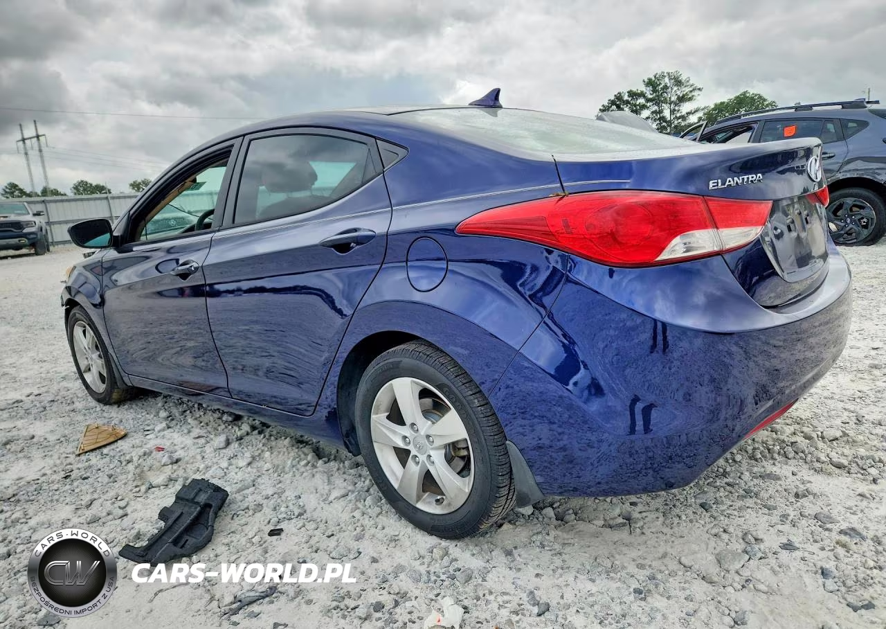 2013 Hyundai Elantra Gls VIN:5NPDH4AE7DH215282 - 2