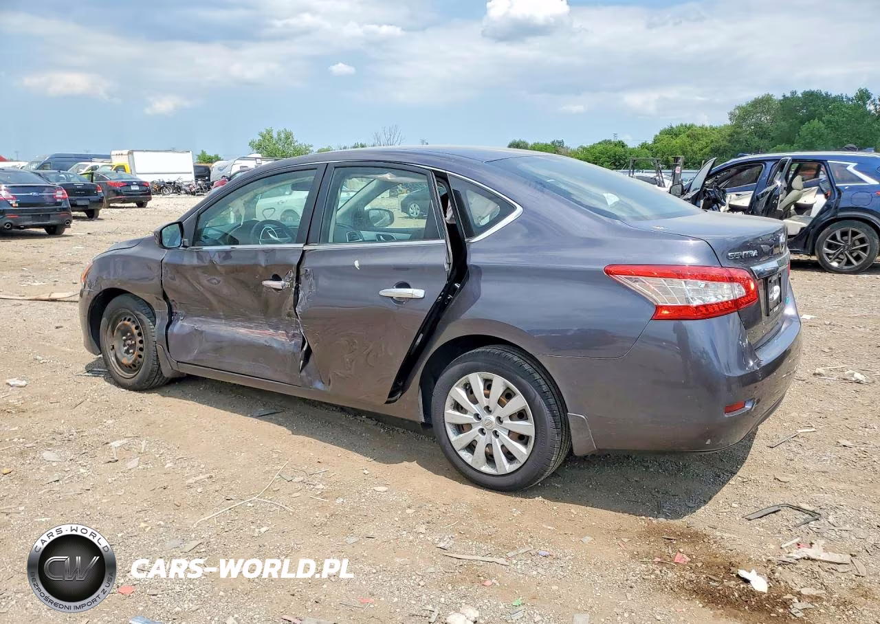 2014 Nissan Sentra S VIN:3N1AB7AP7EL681144 - 2