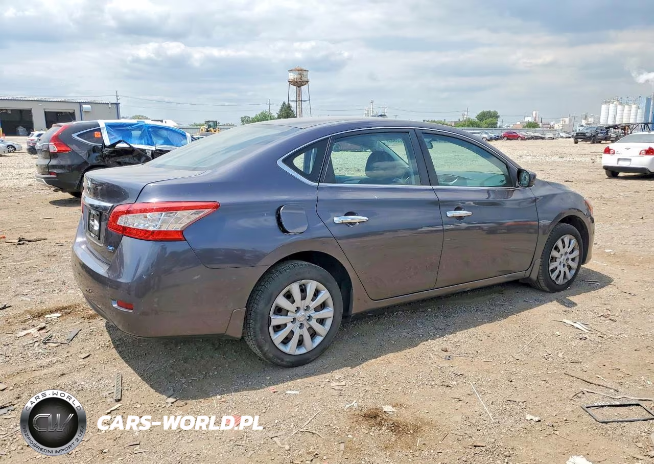 2014 Nissan Sentra S VIN:3N1AB7AP7EL681144 - 3