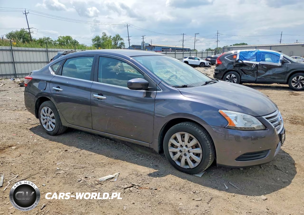 2014 Nissan Sentra S VIN:3N1AB7AP7EL681144 - 4