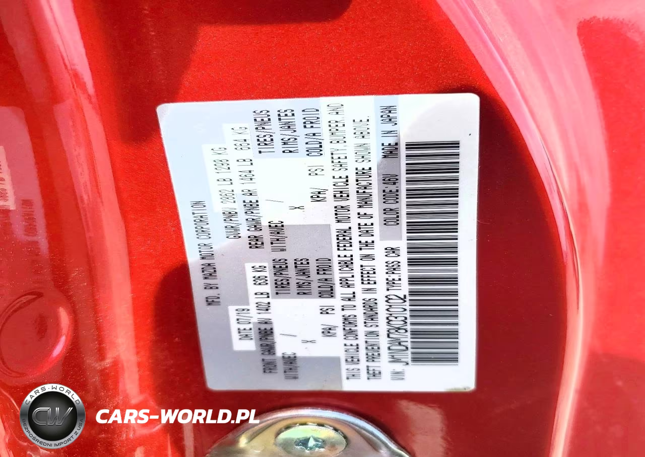 2019 Mazda Mx-5 Miata Grand Touring VIN:JM1NDAM78K0310102 - 13