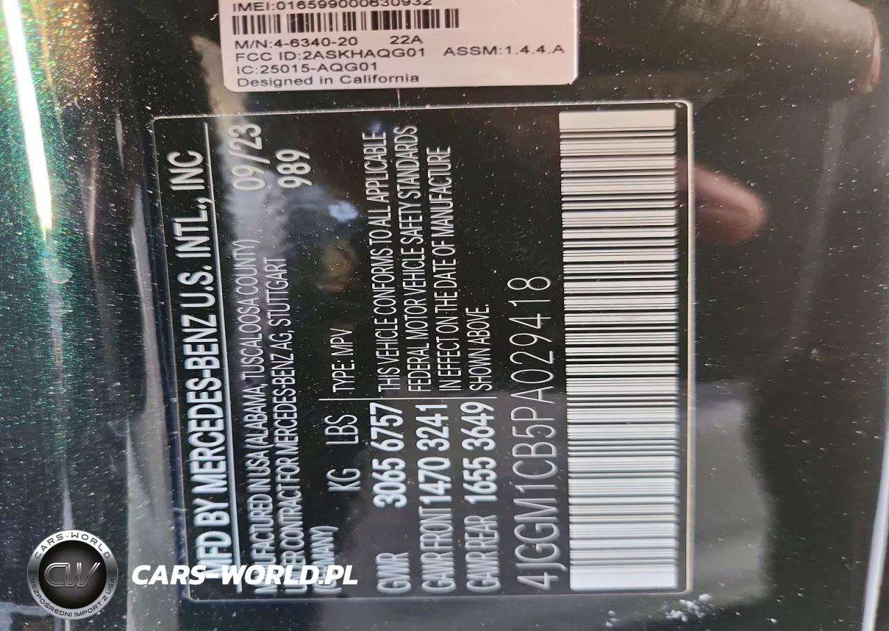 2023 Mercedes-Benz Eqe Suv 350 4Matic VIN:4JGGM1CB5PA029418 - 12