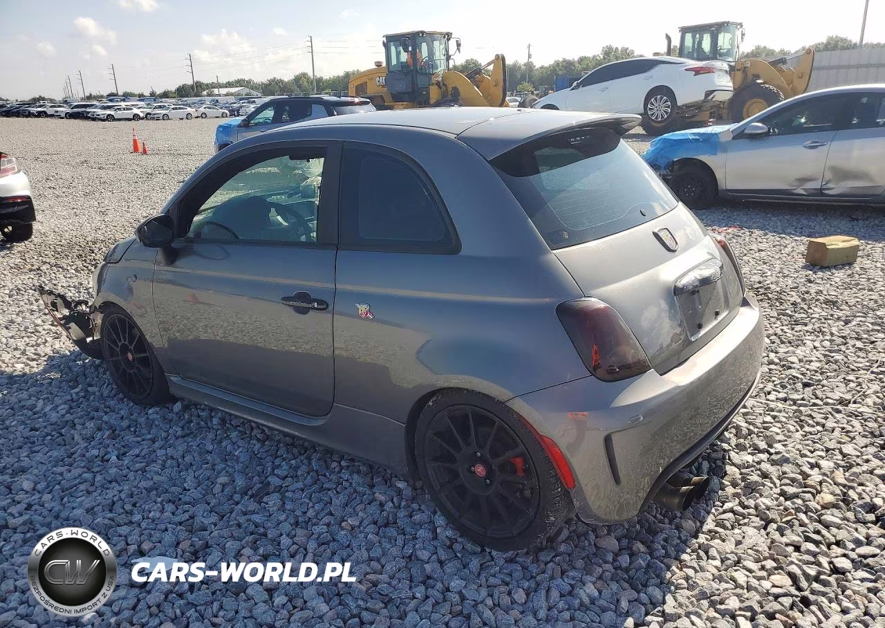 2013 Fiat 500 Abarth VIN:3C3CFFFH7DT754733 - 2