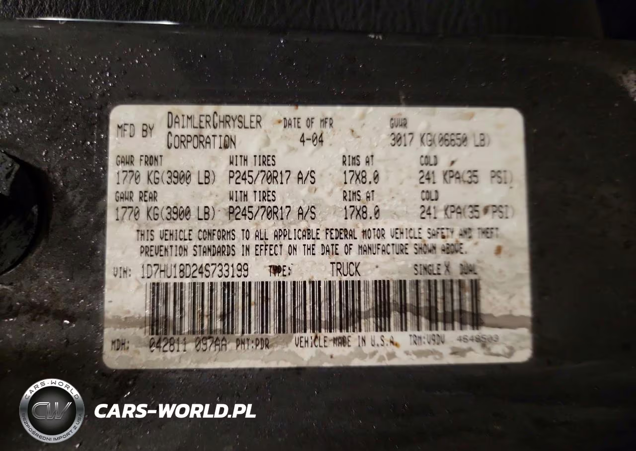 2004 Dodge Ram 1500 St VIN:1D7HU18D24S733199 - 12