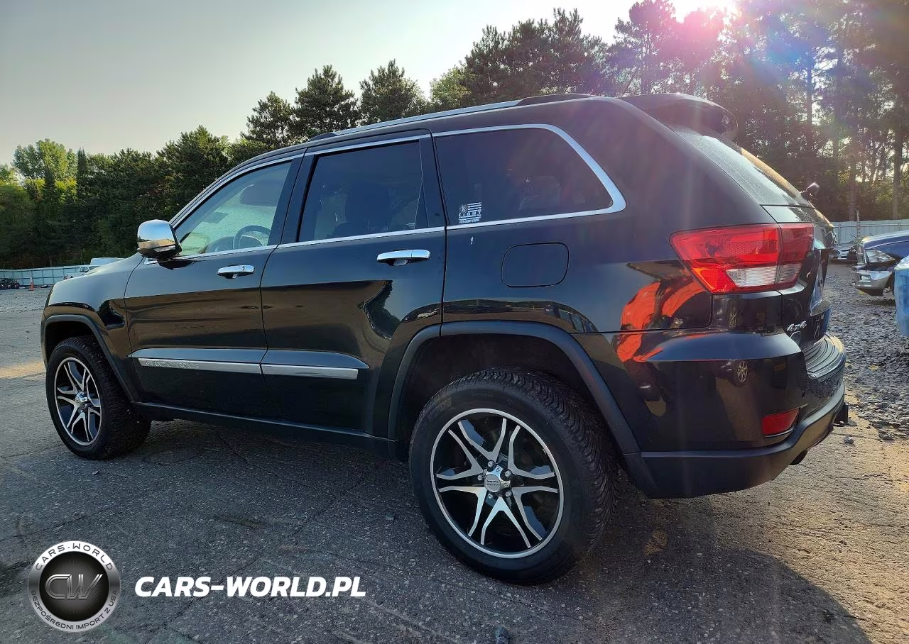 2012 Jeep Grand Cherokee Overland VIN:1C4RJFCTXCC342099 - 2