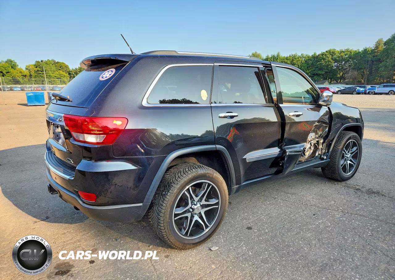 2012 Jeep Grand Cherokee Overland VIN:1C4RJFCTXCC342099 - 3