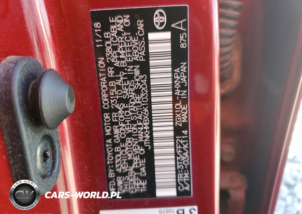 2019 Toyota C-Hr Xle VIN:JTNKHMBX6K1032043 - 14