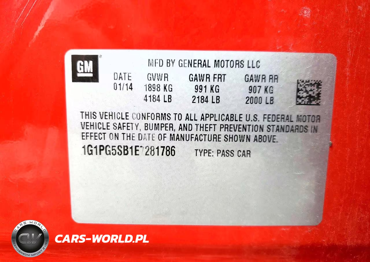 2014 Chevrolet Cruze Ltz VIN:1G1PG5SB1E7281786 - 12