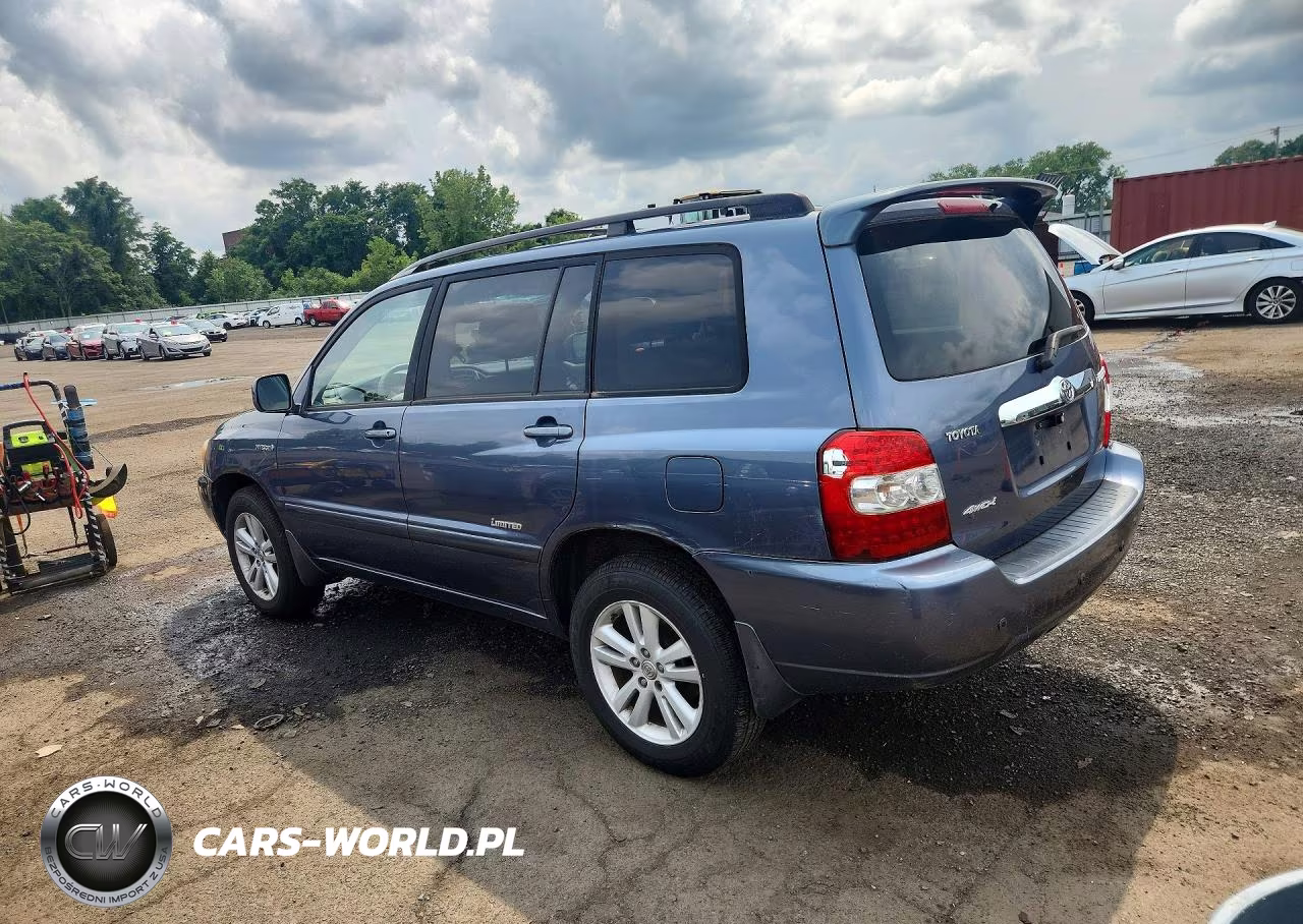 2007 Toyota Highlander Hybrid VIN:JTEEW21A470047447 - 2
