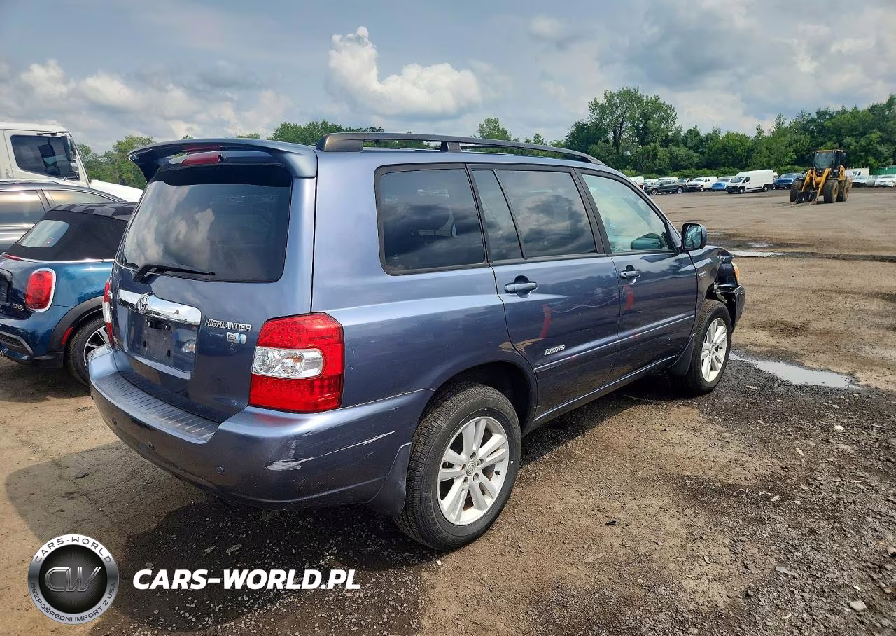 2007 Toyota Highlander Hybrid VIN:JTEEW21A470047447 - 3
