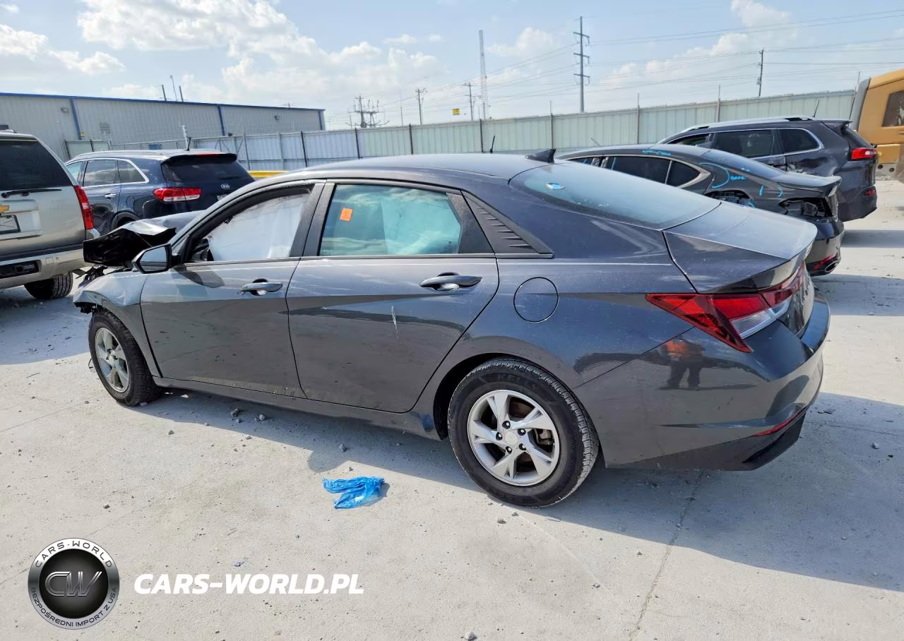 2021 Hyundai Elantra Se VIN:5NPLL4AG1MH027854 - 2