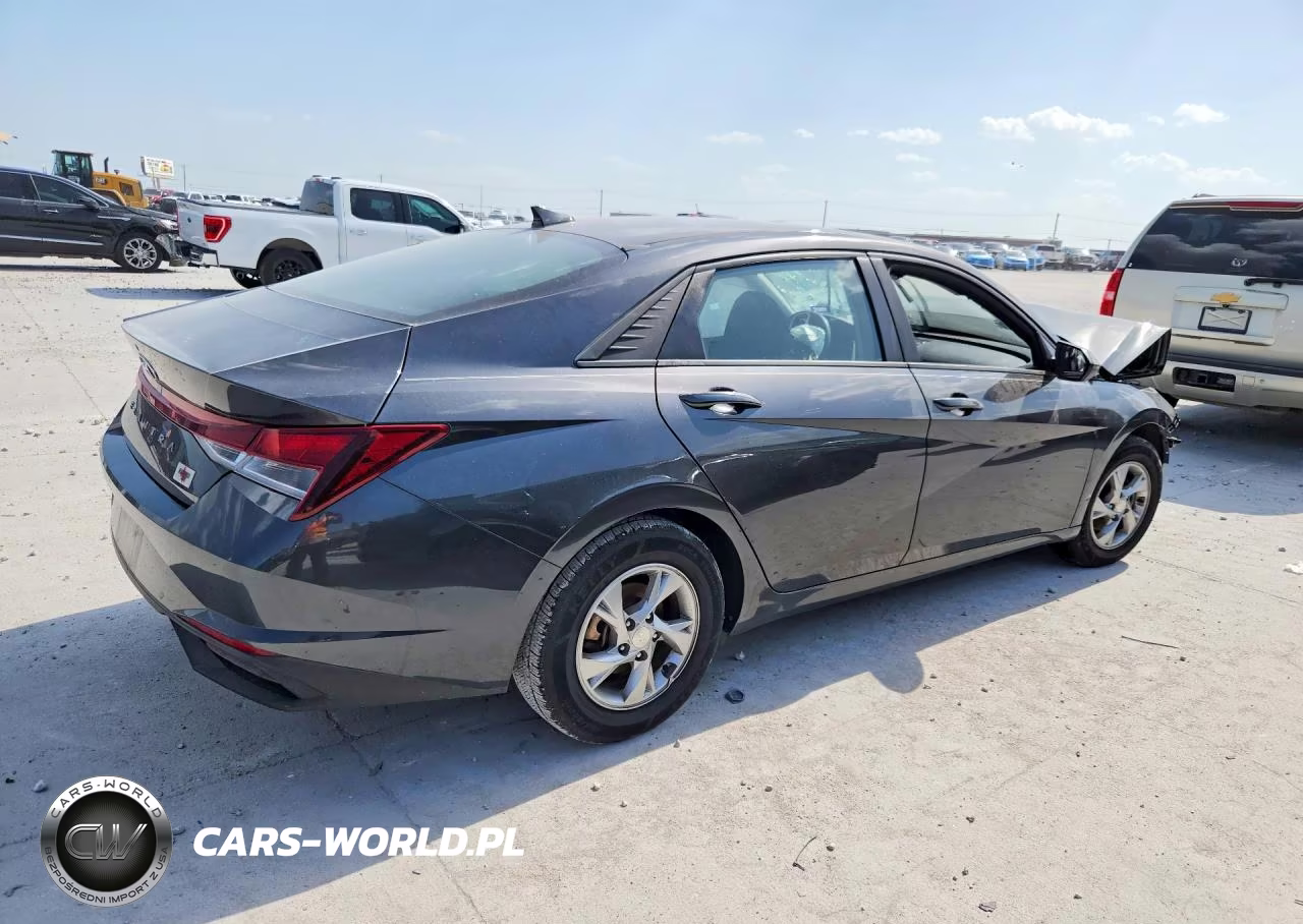 2021 Hyundai Elantra Se VIN:5NPLL4AG1MH027854 - 3