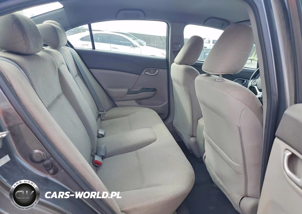 2012 Honda Civic Lx VIN:2HGFB2F52CH525906 - 10
