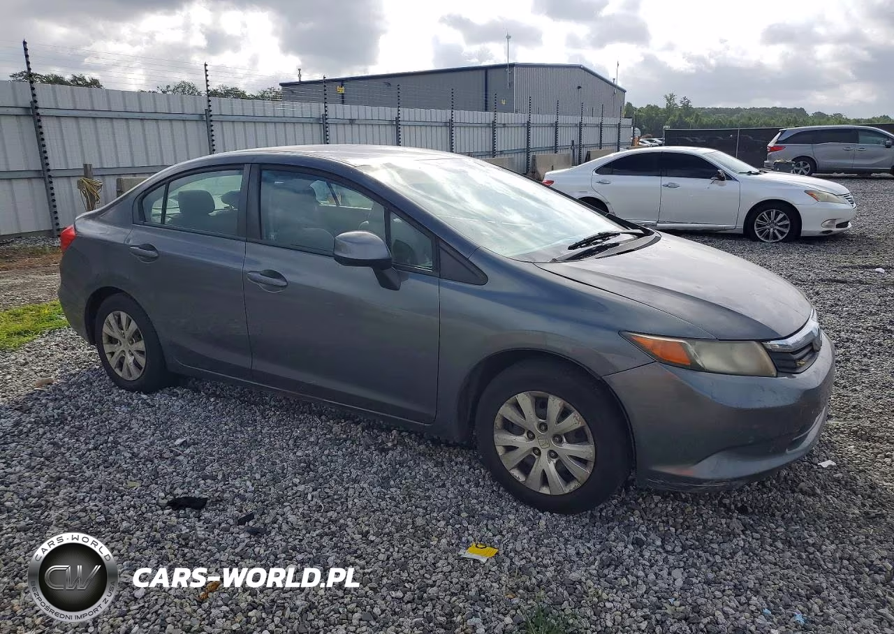 2012 Honda Civic Lx VIN:2HGFB2F52CH525906 - 4