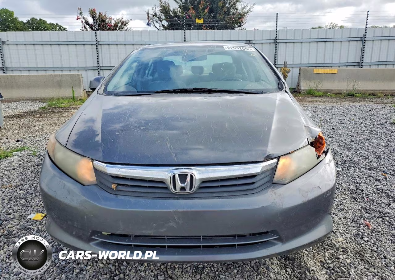 2012 Honda Civic Lx VIN:2HGFB2F52CH525906 - 5