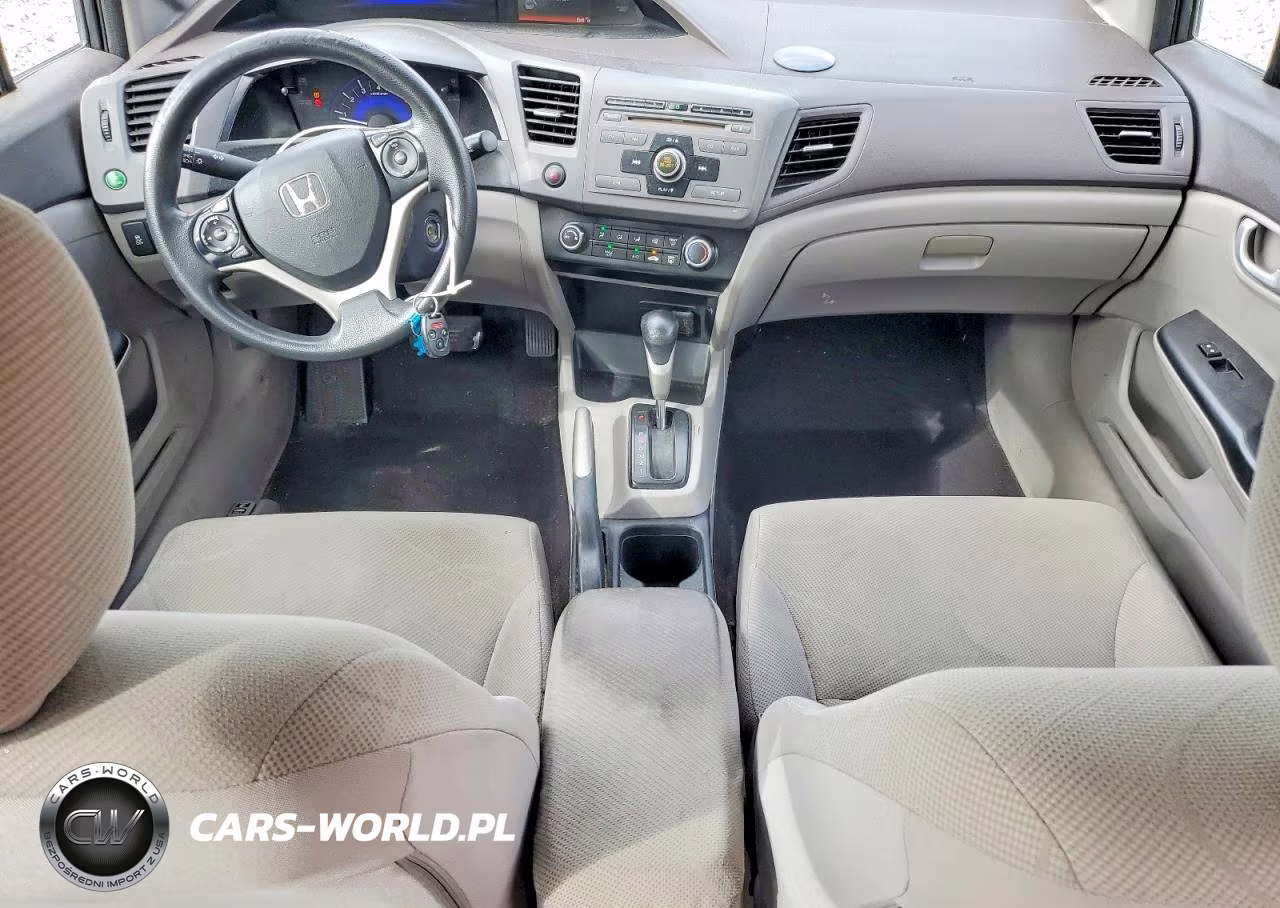 2012 Honda Civic Lx VIN:2HGFB2F52CH525906 - 8