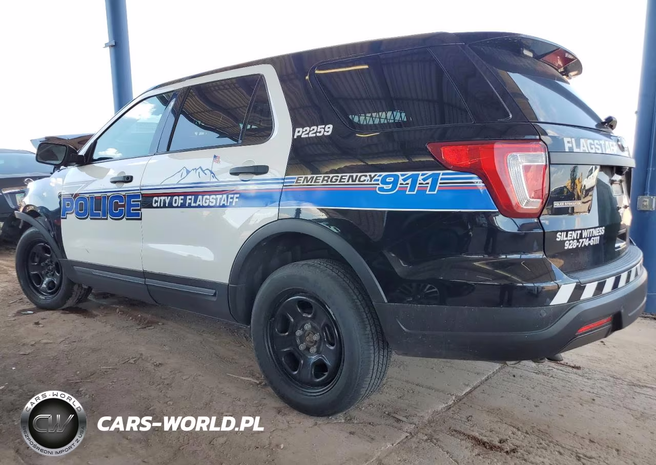 2018 Ford Explorer Police Interceptor VIN:1FM5K8AR2JGA83981 - 2