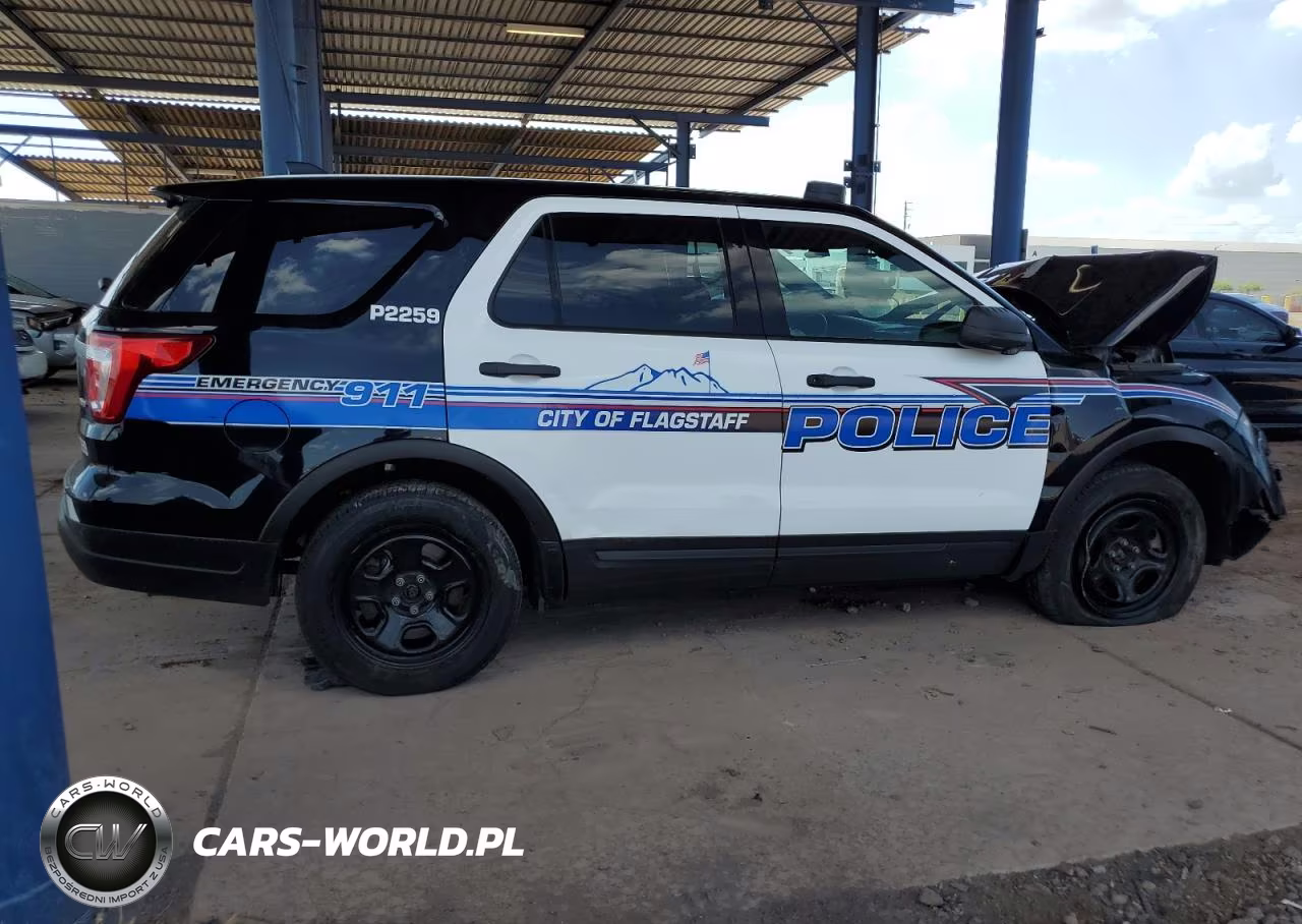 2018 Ford Explorer Police Interceptor VIN:1FM5K8AR2JGA83981 - 3
