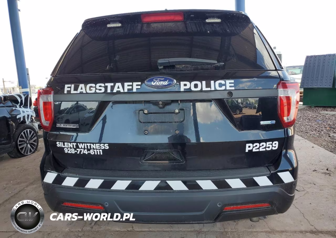 2018 Ford Explorer Police Interceptor VIN:1FM5K8AR2JGA83981 - 6