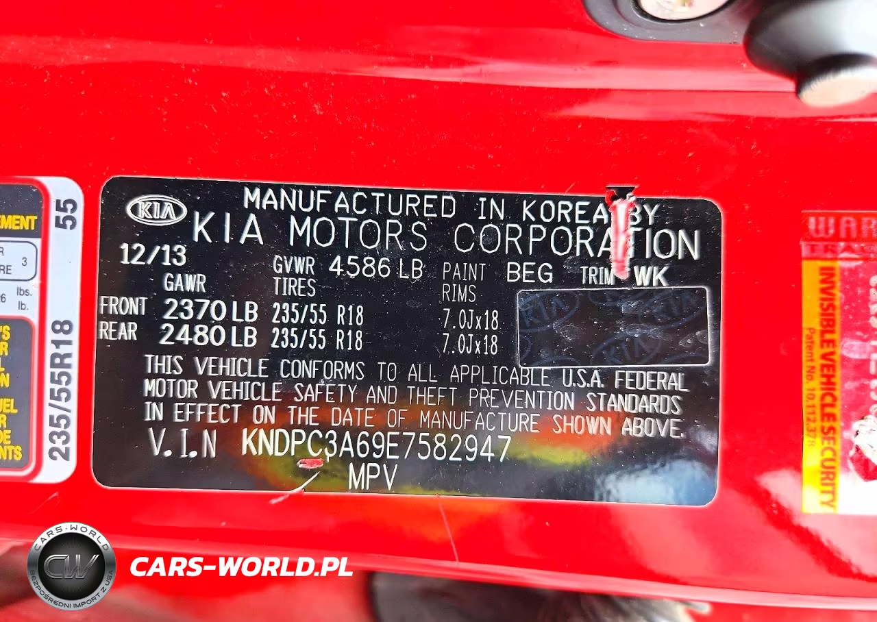 2014 Kia Sportage Sx VIN:KNDPC3A69E7582947 - 12