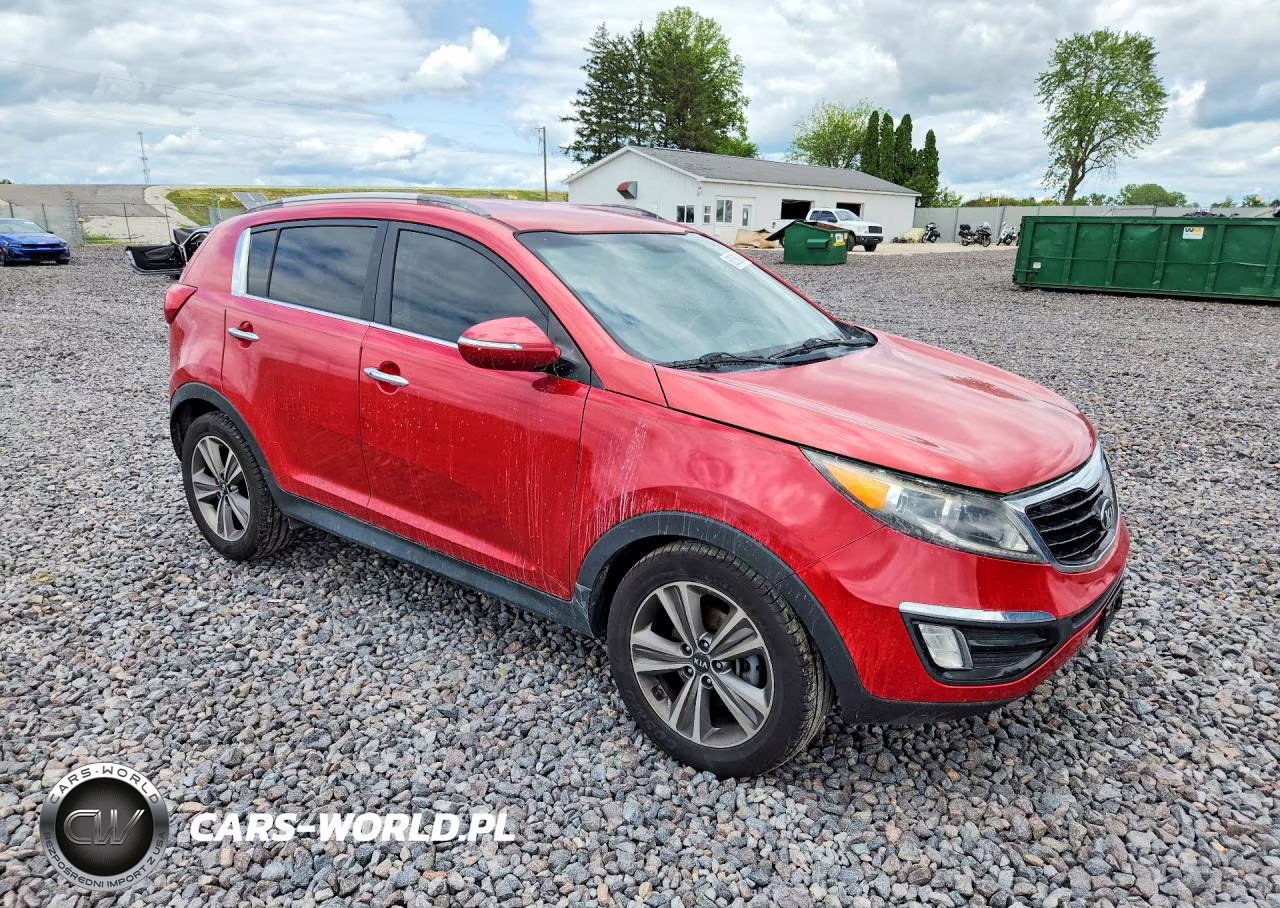 2014 Kia Sportage Sx VIN:KNDPC3A69E7582947 - 4