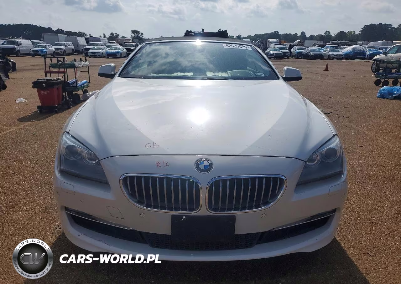 2013 BMW 650 I VIN:WBAYP9C58DDW21105 - 5