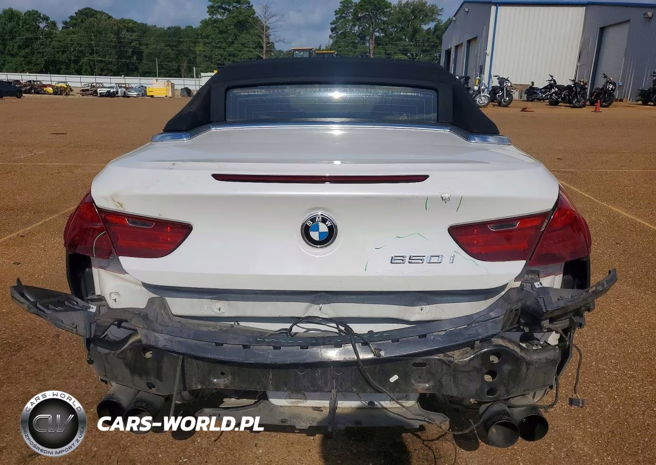 2013 BMW 650 I VIN:WBAYP9C58DDW21105 - 6