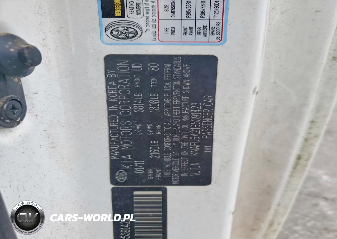 2011 Kia Forte Ex VIN:KNAFU6A21B5391423 - 12