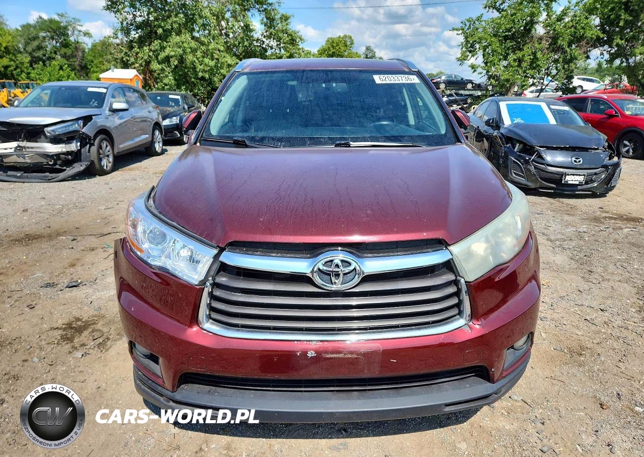 2015 Toyota Highlander Xle VIN:5TDJKRFH7FS082072 - 5