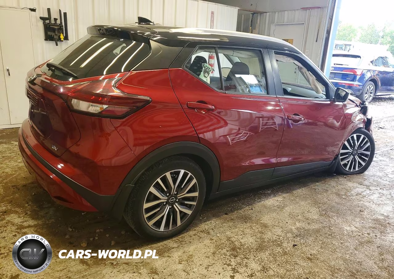 2022 Nissan Kicks Sv VIN:3N1CP5CV7NL498224 - 3