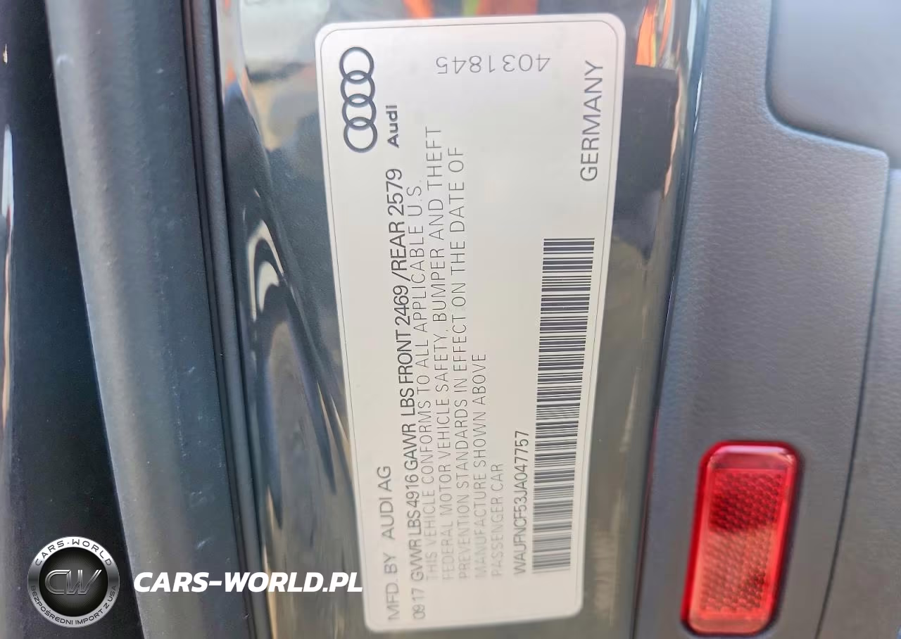 2018 Audi A5 Prestige S-Line VIN:WAUFNCF53JA047757 - 13