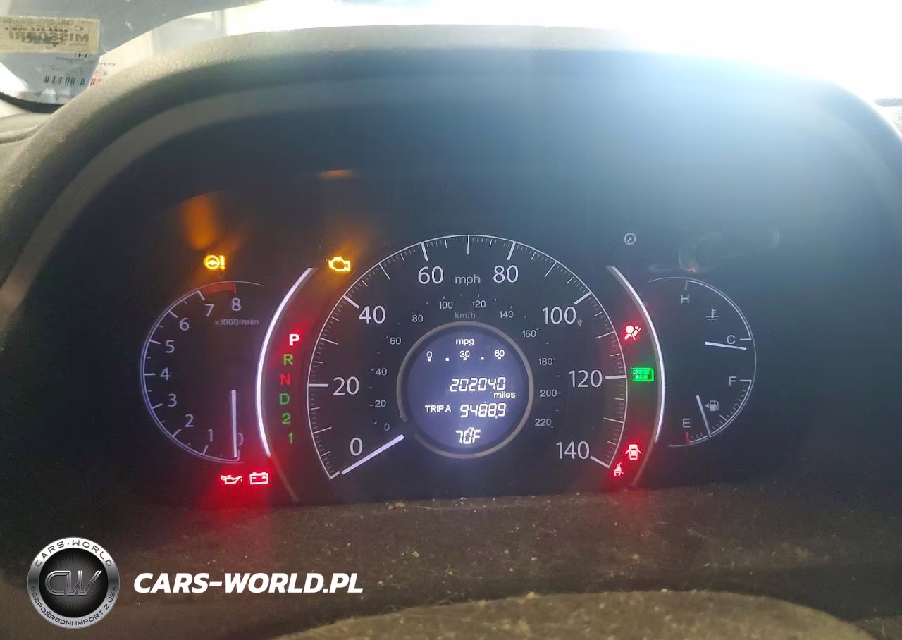 2013 Honda Cr-V Lx VIN:2HKRM4H32DH658509 - 9