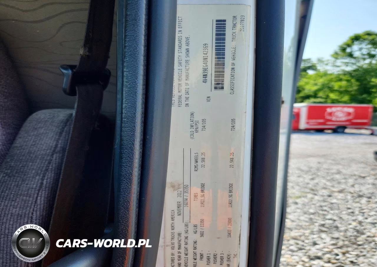 2013 Volvo Vn Vnl VIN:4V4N39EG4DN142369 - 11