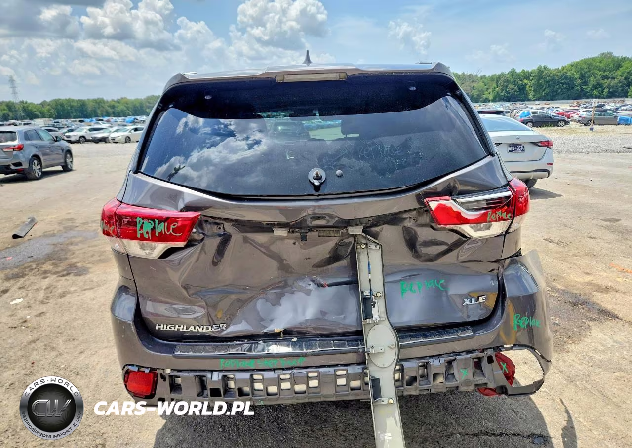 2018 Toyota Highlander Xle VIN:5TDKZRFH3JS280219 - 6