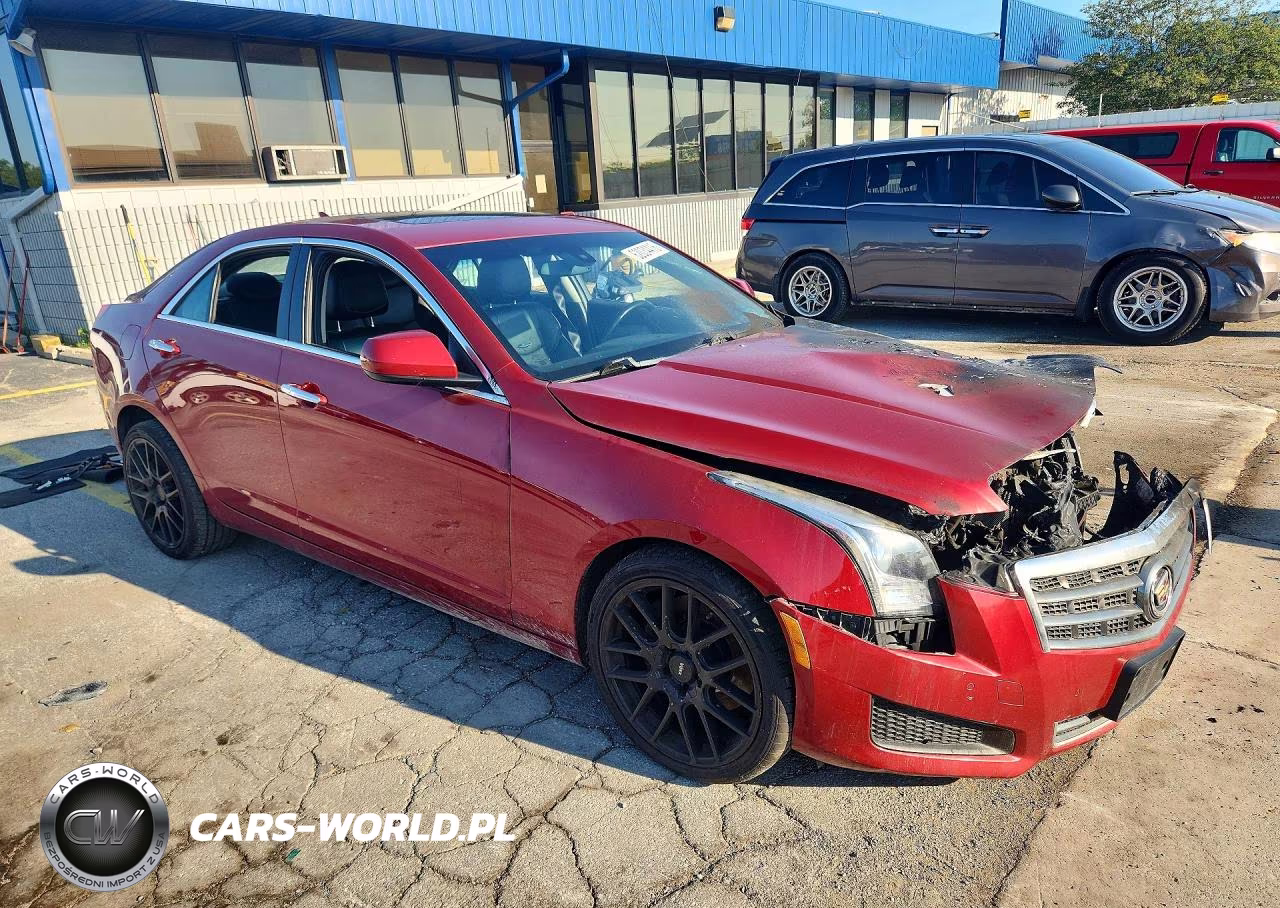 2014 Cadillac Ats Luxury VIN:1G6AH5RX4E0164534 - 4
