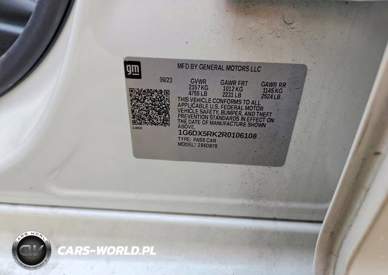 2024 Cadillac Ct5 Luxury VIN:1G6DX5RK2R0106108 - 12