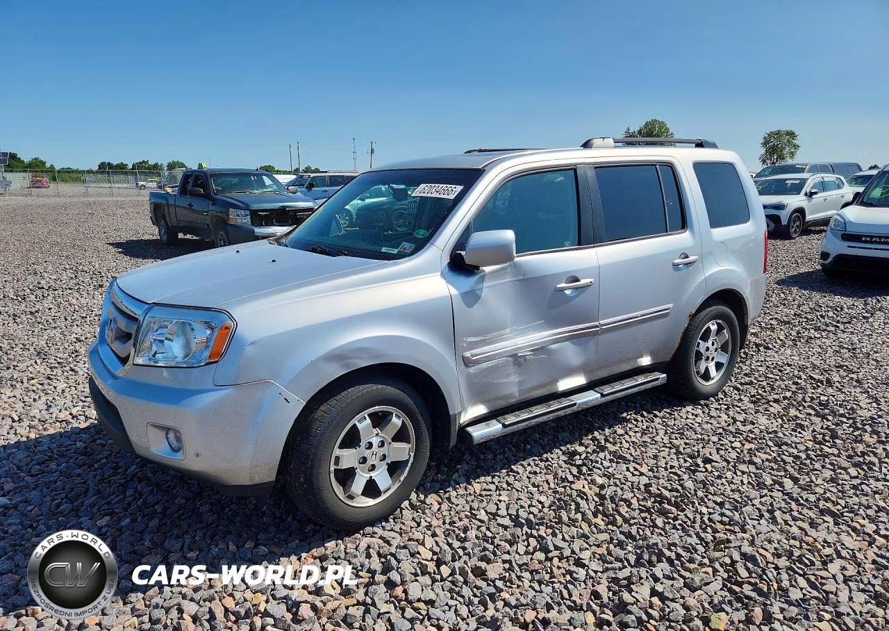 2011 Honda Pilot VIN:5FNYF4H91BB011220 - 1